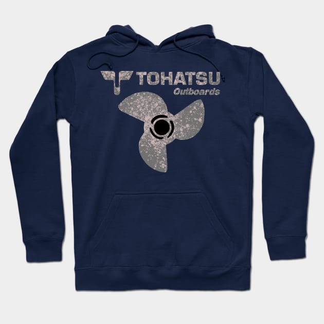 Tohatsu Outboard Motors Hoodie by Midcenturydave